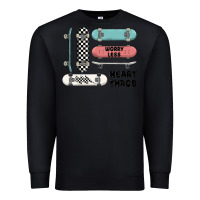 Black worry less Premium Sweatshirt - MaliasSmallBusiness