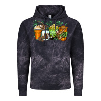 Cloud Black sloth coffee cups Vintage Hoodie - Zillion Design Studio