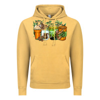 Vintage Mustard sloth coffee cups Vintage Hoodie - Zillion Design Studio