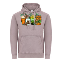 Vintage Zinc sloth coffee cups Vintage Hoodie - Zillion Design Studio