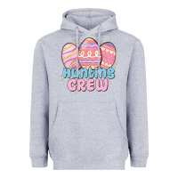 Heather Grey hunting crew Heavyweight Hoodie - MaliasSmallBusiness