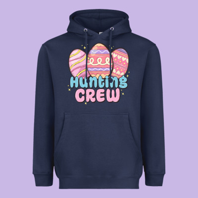 Hunting Crew Heavyweight Hoodie Designed By Maliassmallbusiness