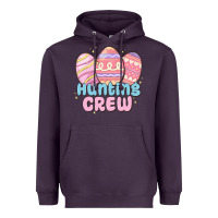 Plum hunting crew Heavyweight Hoodie - MaliasSmallBusiness