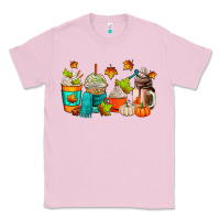 Bubblegum Pink fall coffee cups Classic Tee - AdoDesignShop
