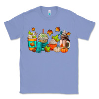 Colony Blue fall coffee cups Classic Tee - AdoDesignShop