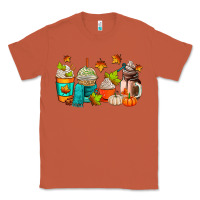 Copper fall coffee cups Classic Tee - AdoDesignShop