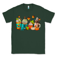 Sports Green fall coffee cups Classic Tee - AdoDesignShop