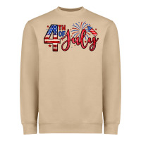 Mushroom 4th of july zillion Heavyweight Sweatshirt - Zillion Design Studio