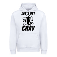 White Let's Get Crazy Urban Hoodie - Bettercallsaul