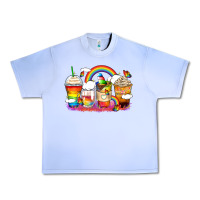 Grape Ice rainbow coffee cups Urban Heavy Tee - Zillion Design Studio