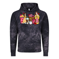 Cloud Black princess cartoon coffee cups Vintage Hoodie - Zillion Design Studio
