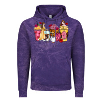 Cloud Purple princess cartoon coffee cups Vintage Hoodie - Zillion Design Studio