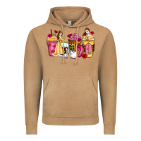 Vintage Camel princess cartoon coffee cups Vintage Hoodie - Zillion Design Studio