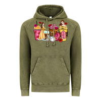 Vintage Olive princess cartoon coffee cups Vintage Hoodie - Zillion Design Studio
