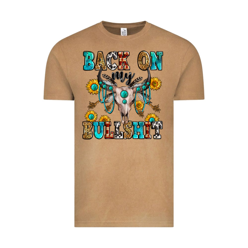 Back On My Bullshit Vintage Tee by Zillion Design Studio | Teevron