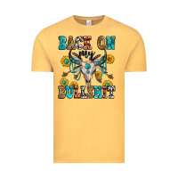 Vintage Mustard back on my bullshit Vintage Tee - Zillion Design Studio