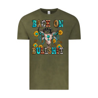 Vintage Olive back on my bullshit Vintage Tee - Zillion Design Studio