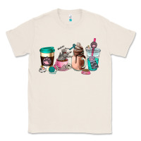 Natural cat  coffee cup Classic Tee - AdoDesignShop