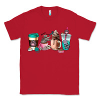Red cat  coffee cup Classic Tee - AdoDesignShop