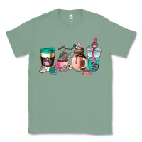 Sage cat  coffee cup Classic Tee - AdoDesignShop