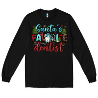 Black santas favorite dentist Long Sleeve Tee - JahusDesignShop