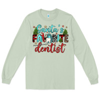 Matcha santas favorite dentist Long Sleeve Tee - JahusDesignShop