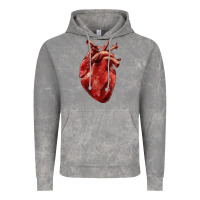 Cloud Rock Anatomical heart Vintage Hoodie - RanaPortraitStore