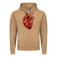 Vintage Camel Anatomical heart Vintage Hoodie - RanaPortraitStore
