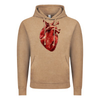 Vintage Coffee Anatomical heart Vintage Hoodie - RanaPortraitStore