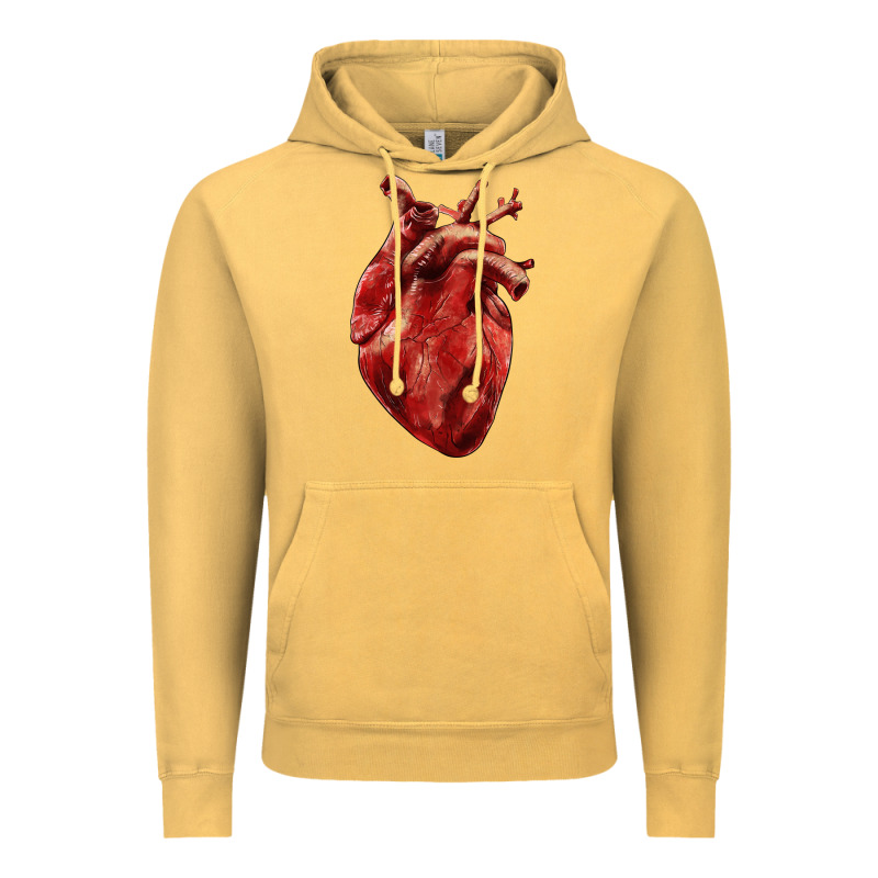 Anatomical Heart Vintage Hoodie by RanaPortraitStore | Teevron