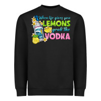 Black when life gives you lemons Heavyweight Sweatshirt - texasbilliewilder