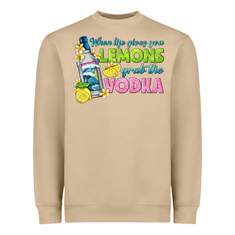 When Life Gives You Lemons Heavyweight Sweatshirt by texasbilliewilder | Teevron