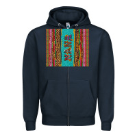 Navy nana cinco de mayo Zipper Hoodie - Artiststas