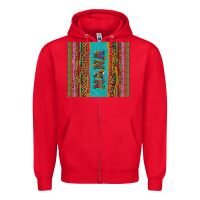 Red nana cinco de mayo Zipper Hoodie - Artiststas