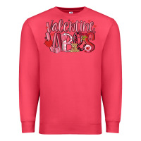 Cardinal valentine vibes Premium Sweatshirt - MaliasSmallBusiness