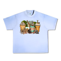 Grape Ice safari animals coffee cups Urban Heavy Tee - Zillion Design Studio