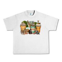 Lunar Rock safari animals coffee cups Urban Heavy Tee - Zillion Design Studio