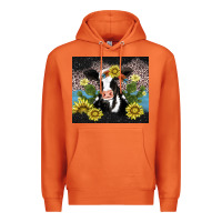 Carrot cow cactus and sunflower Premium Hoodie - AdoDesignShop