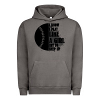 Pigment Tornado I Know I Play Like A Girl Try To Keep Up Urban Hoodie - Bettercallsaul