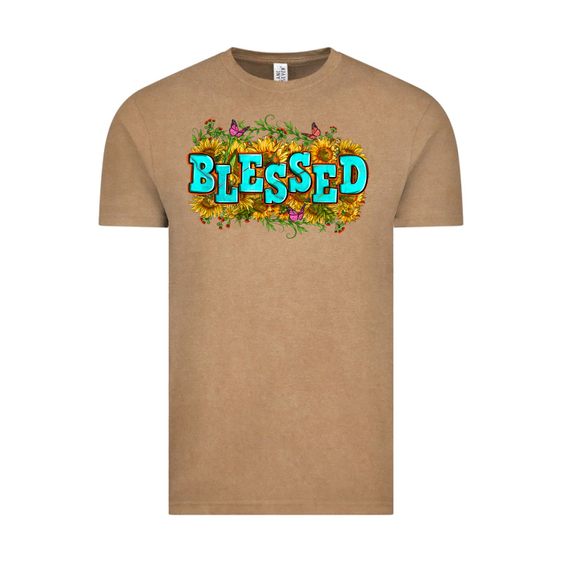 Western Blessed Vintage Tee by Zillion Design Studio | Teevron