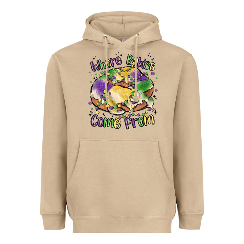 Where Babies Come From Heavyweight Hoodie by MaliasSmallBusiness | Teevron