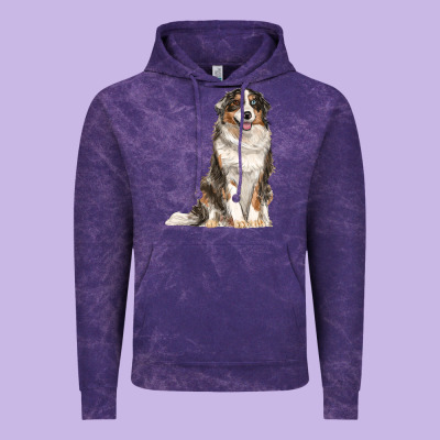 Vintage Hoodie Australian shepherd