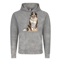 Cloud Rock Australian shepherd Vintage Hoodie - RanaPortraitStore