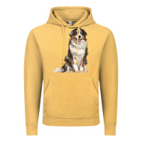 Vintage Mustard Australian shepherd Vintage Hoodie - RanaPortraitStore
