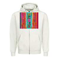 Oatmeal Heather mamita cinco de mayo Zipper Hoodie - Artiststas