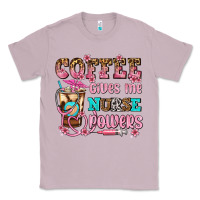 Lilac coffee gives me nurse power Classic Tee - AdoDesignShop