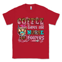 Red coffee gives me nurse power Classic Tee - AdoDesignShop