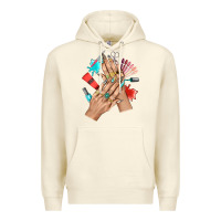 Sandshell Western Nail Art With Nail Material Bbs Premium Hoodie - BundleAndBundleShop