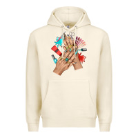 Tofu Western Nail Art With Nail Material Bbs Premium Hoodie - BundleAndBundleShop