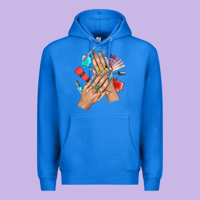 Western Nail Art With Nail Material Bbs Premium Hoodie Designed By Bundleandbundleshop